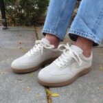 Beige Remus Lace Up Sneakers – FINAL SALE