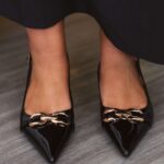 Josephine Black Slingback Kitten Heels – FINAL SALE