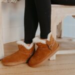 Lana Camel Sherpa Lined Buckled Booties – FINAL SALE